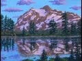Видео 5 части 5, как рисовать горы и озеро с акрилом 