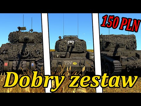 Dobry zestaw Normandia za 150 ZŁ...Ale | Firefly VC / A30 Avenger / Crusader AA Mk II | War Thunder