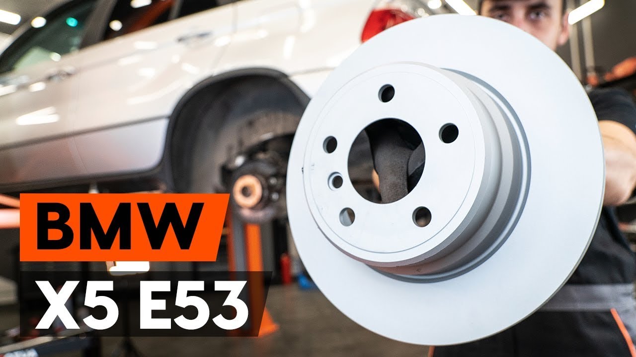 Как се сменят задни спирачни дискове на BMW X5 E53 – Ръководство за смяна