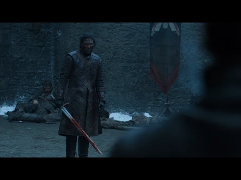 Jon Snow vs Ramsay Bolton (Dublado)
