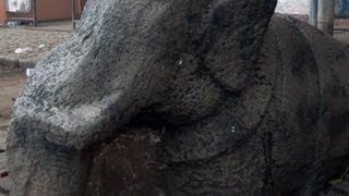 Kallana or Stone elephant, Sree Padmanabhaswamy temple, Thiruvananthapuram 