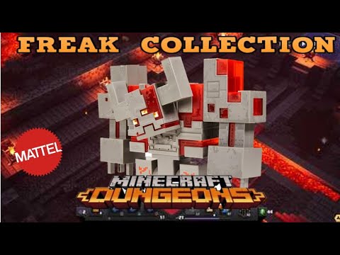 Freak collection - Redstone Monstrosity Minecraft Dungeons Mattel Review en Español