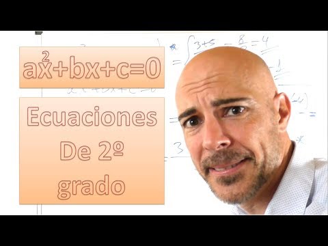 ECUACIONES DE SEGUNDO GRADO COMPLETAS (usando la fórmula). Ecuaciones cuadráticas