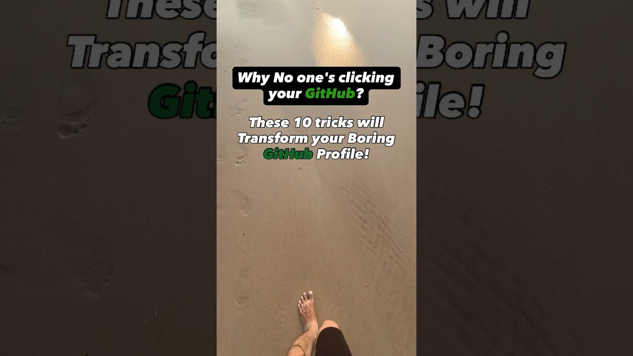 Enhance Your GitHub Profile