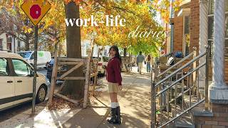 work life diaries | busy fall days, a social season & my birthday!