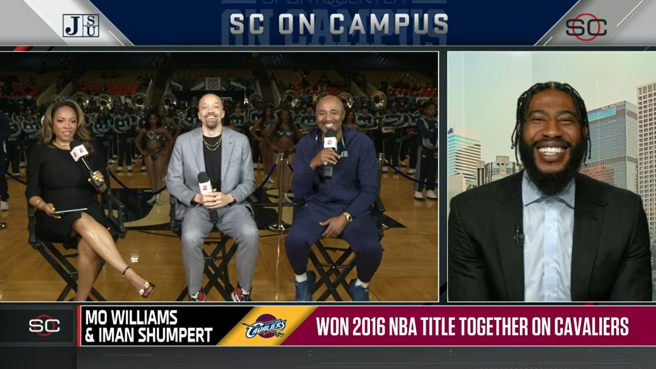 Mo Williams 🤝 Iman Shumpert 🙌 Former Cavaliers teammates reunite | SportsCenter