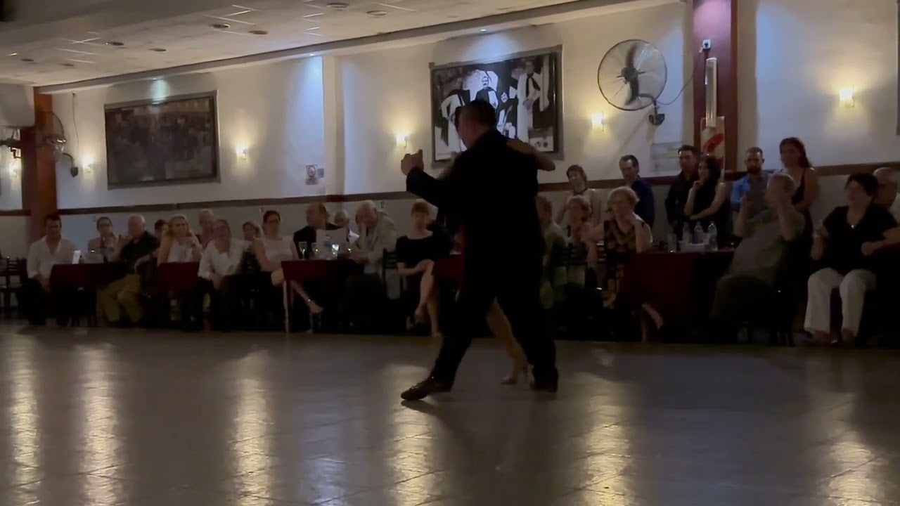 Natalia Hills - Hernan Alvarez Prieto en milonga "La Baldosa"17-03-23