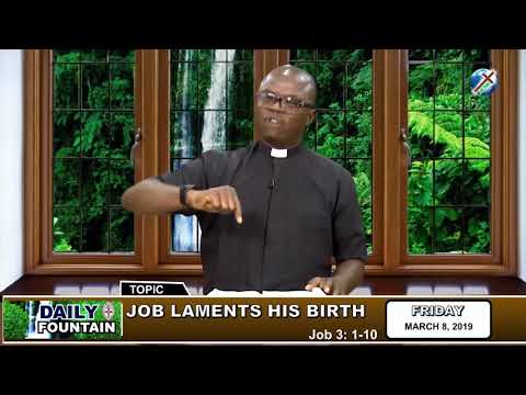 DAILY FOUNTAIN OF MARCH 8, 2019 - REV'D CANON BOLA OGUNYANNWO
