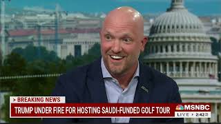 MSNBC: DEADLINE WHITE HOUSE - MAY 25, 2023 - TRUMP UNDER FIRE FOR HOSTING SAUDI GOLF TOURNAMENT