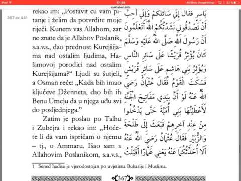Musned Imam Ahmed  - hadisi od Osmana r.a. - 26 dio