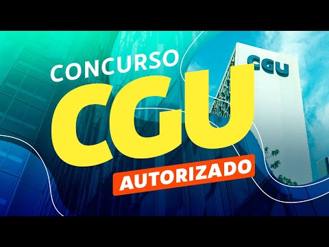 [URGENTE] Concurso CGU 2021: autorizado!
