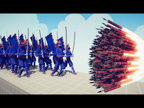 100x SHOGUN vs TRIO GOD | TABS - Totally Accurate Battle Simulator