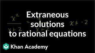 Extraneous Solutions to Rational Equations