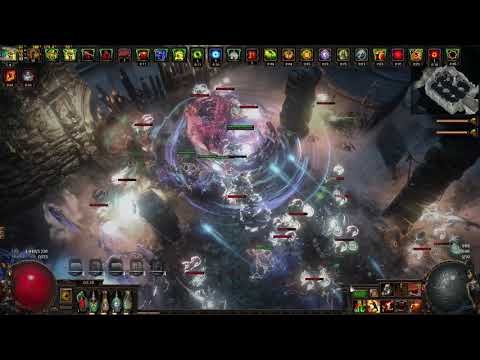 [PoE 3.11 Harvest] 2h Cyclone slayer vs Simulacrum (20nd wave).