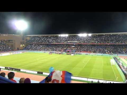 RECIBIMIENTO SAN LORENZO VS REAL MADRID MARRAKECH