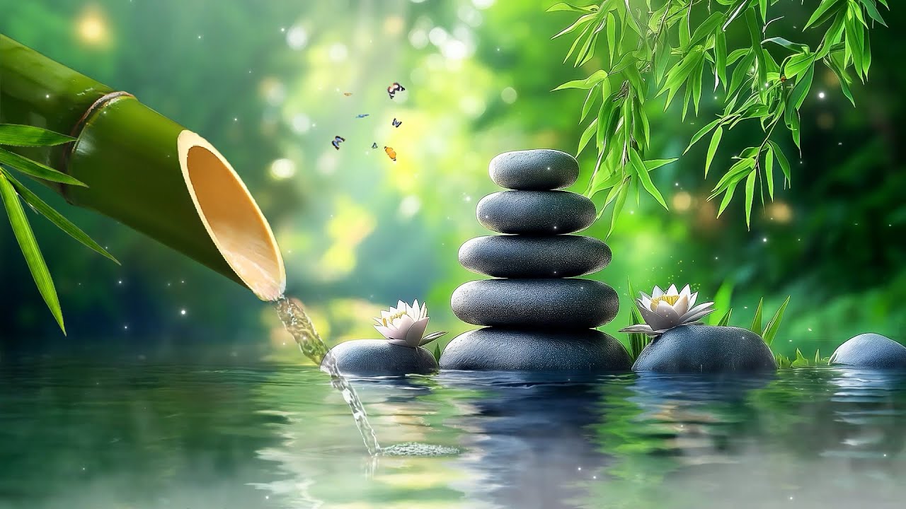 Peaceful Piano Music + Insomnia and Healing Of Stress - Calming Music for Stress Relief, Meditation