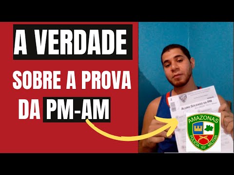 Meu Resultado na Prova da PM-AM, nota de corte e mais.