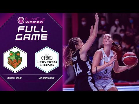 Zabiny Brno v London Lions | Full Game - EuroCup Women 2021-22