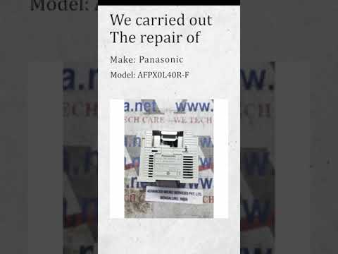 Panasonic Plc Repairing Service