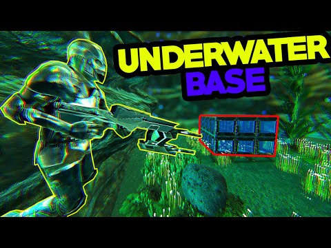 We Raided A SECRET Underwater Base in ARK (Small Tribes)