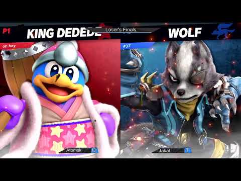 Platinum Star Weekly #47 - Jakal (Wolf) vs Atomsk (King Dedede, Shulk) - Loser's Finals