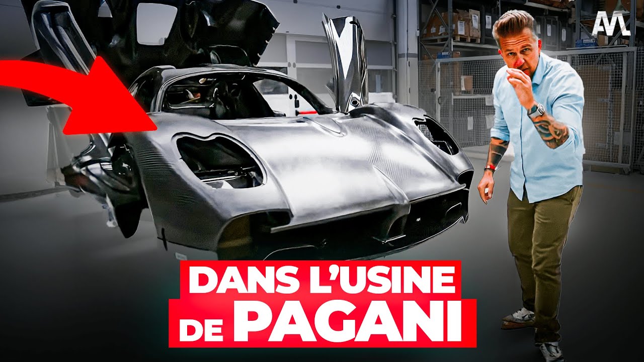 On vous emmène dans les COULISSES de la création des Pagani 🔥