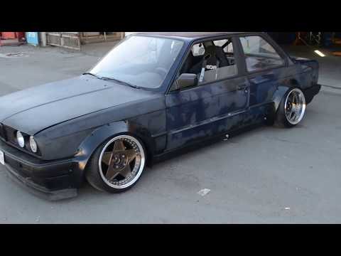 ABS Plastic Fender flares installed in Raceline tuning Service Odessa on bMW E30
