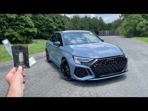 2024 Audi RS3: Start Up, Exhaust, Test Drive, Walkaround, POV and Review