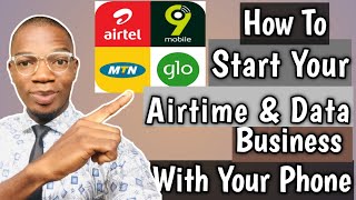 How To Start An Airtime and Data Business With Your Phone