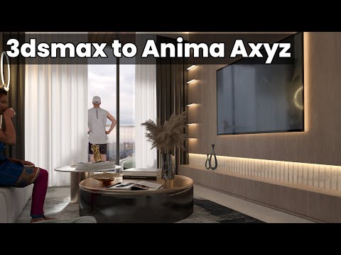 How to use Anima Axyz software in 3dsmax for Realistic People Animation