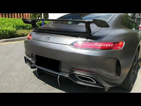 ASMR - Mercedes-AMG GT-S Exhaust Sound For Rest, Relaxation, Sleep