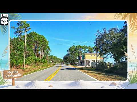 ⁴ᴷ Road Trip #1215 - US-98 E - Florida Mile 200.3-216.6 | Lanark Village / St. Teresa