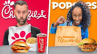 Two Brits Try Popeyes vs Chick-fil-A — Unexpected Winner!