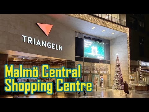 Inside Triangeln Mall Malmö | Stunning 4K Walking Tour
