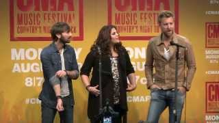 Lady A&#39;s Hilary Scott Performs at CMA Festival 8 Months Pregnant