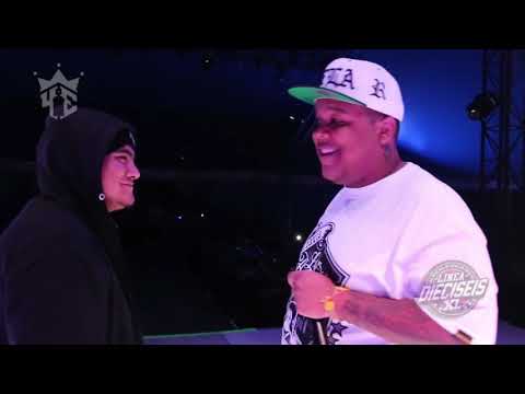 AKAPELLAH vs Aczino minuto escrito Linea Dieciséis