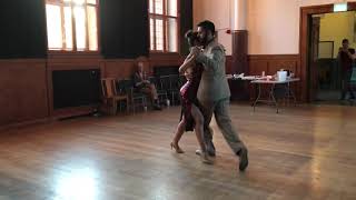 Dulce Lauria och Adrian Ferreyra i Östersund 20220618 1/4