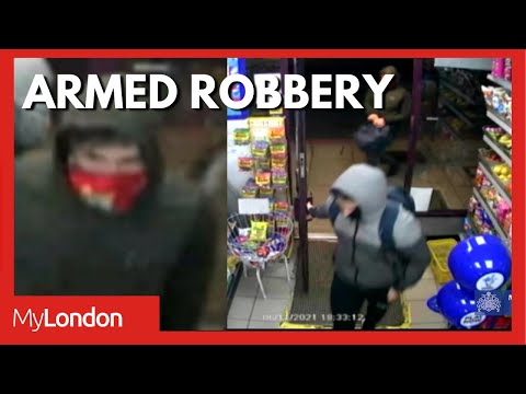 'Violent' armed robbery in Highgate
