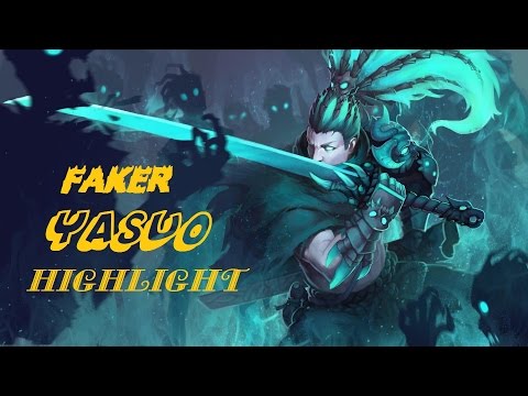 SKT T1 Faker - Faker Yasuo Highlight - Best Yasuo Highlight 2016