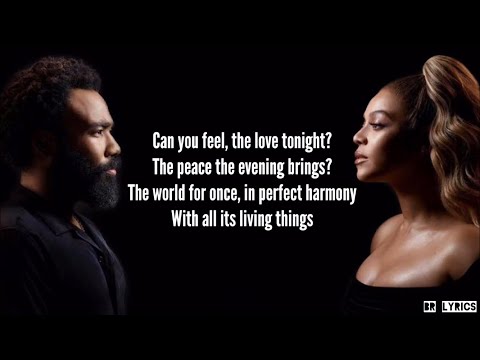 Beyoncé ft. Donald Glover - Can You Feel The Love Tonight (Lyrics) [The Lion King]