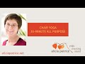 30 Minute All Purpose Chair Yoga With Alicia Patrice