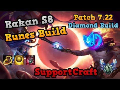 Rakan Build Season 8 Runes - Aery Initiate | SupportCraft