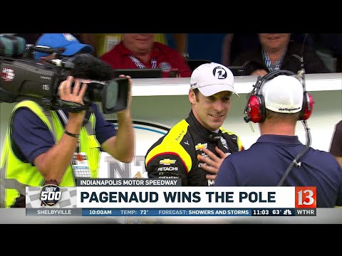 Pagenaud Wins the Pole