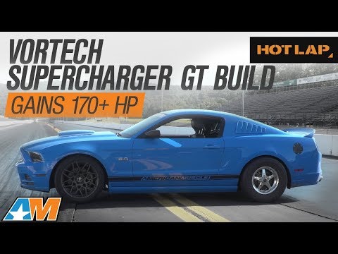 Vortech Supercharged Mustang GT Gains 170 HP | 2014 GT Supercharger Build & 1/4 Mile Runs - Hot Lap