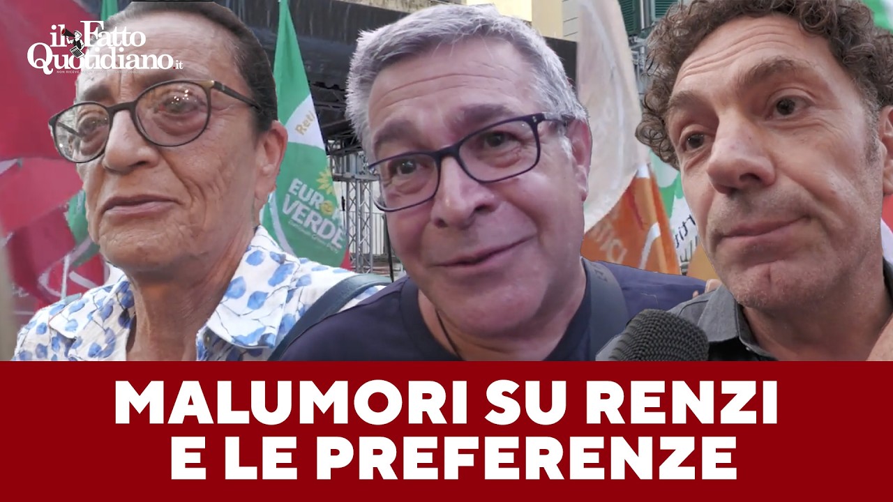 "Insieme unico modo per togliere i fascisti al governo": malumori per l'ipotesi Renzi e preferenze