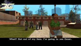 GTA San Andreas : Intro & Mission #1 - Big Smoke, Sweet & Kendl (HD)