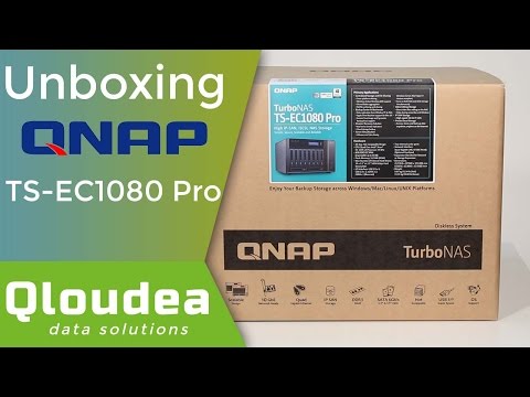 QNAP TS-EC1080 Pro Unboxing en Español