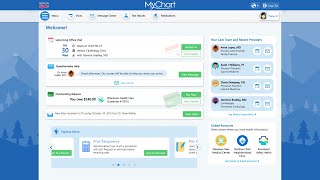 The New MyChart Experience (For Desktop)