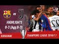 🏆 2016/17 - Quarter Finals 1st Leg 🏆 FC Barcelona vs Juventus FC 0-3 All Highlights | HD