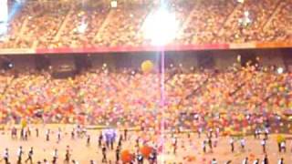 preview picture of video '2009世運World Games 7/16開幕式-活力台灣彩球爆炸的那一幕'